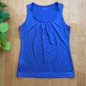 Eddie Bauer Freedry blue woman’s athletic tank top S